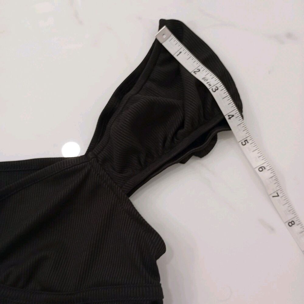 Crop Top  Size M Women's Black - Picture 7 of 12